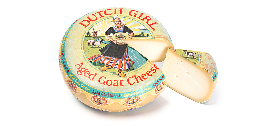 Dutch Girl Gouda Label